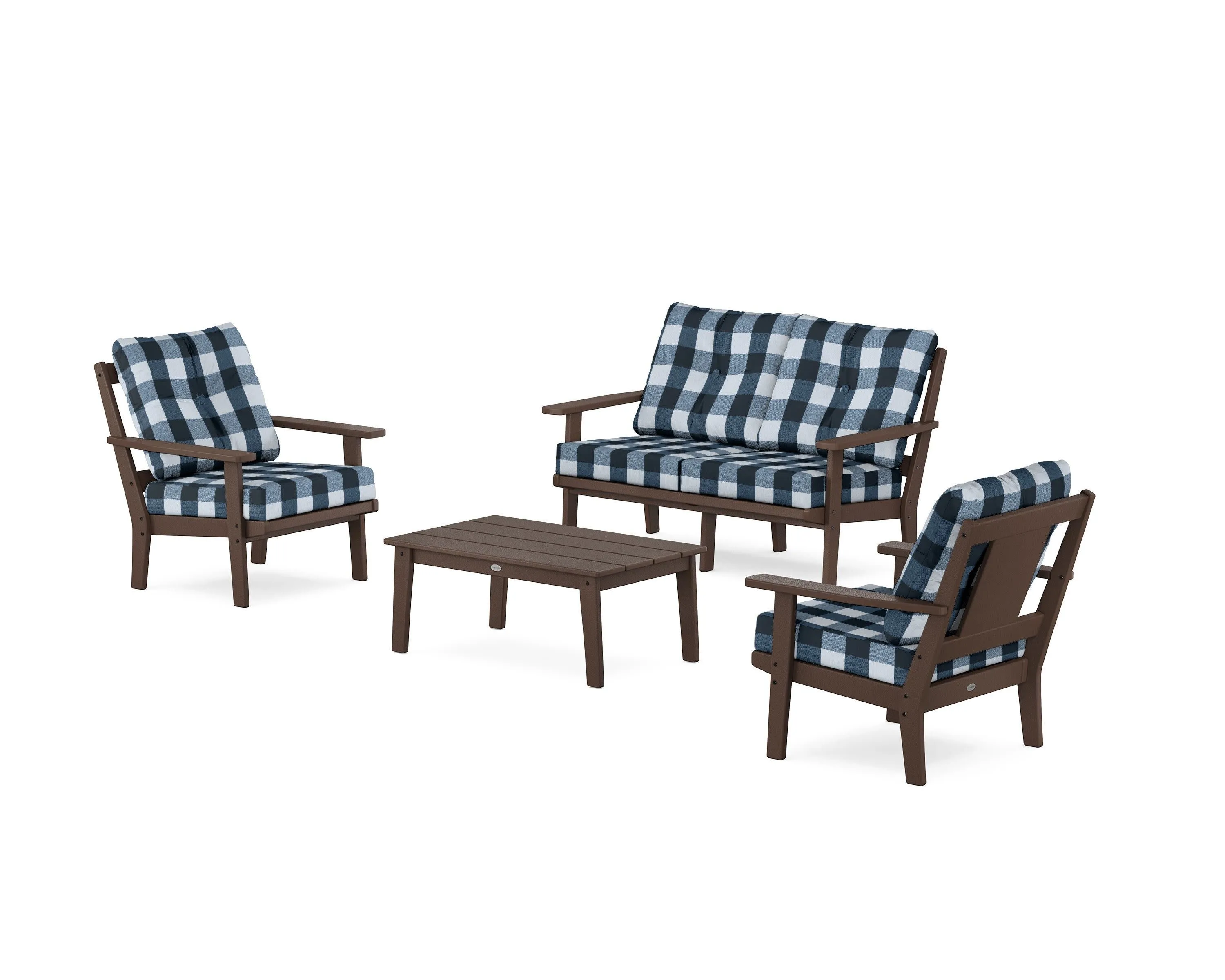 Prairie 4-Piece Deep Seating Set with Loveseat