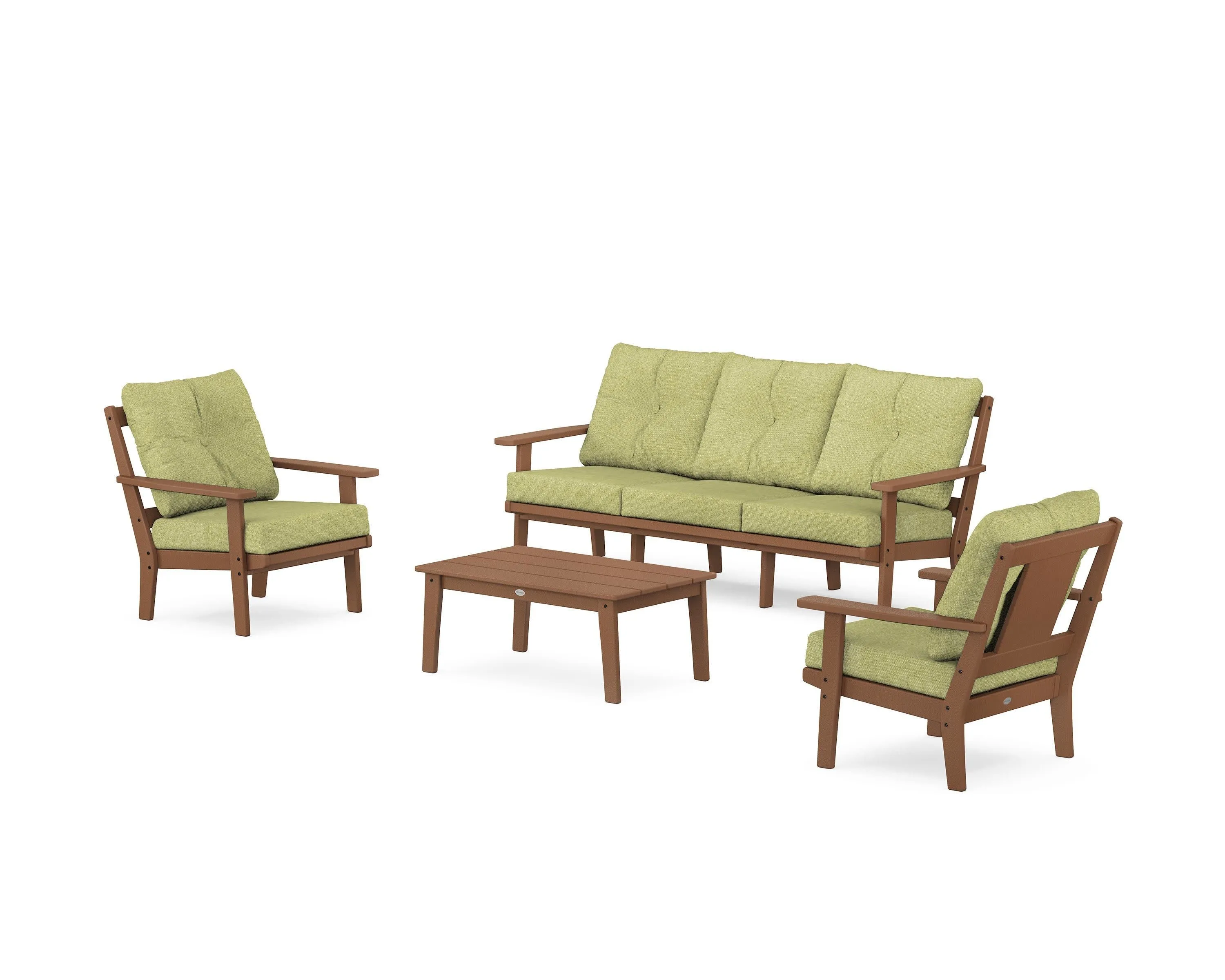 Prairie 4-Piece Deep Seating Set with Sofa