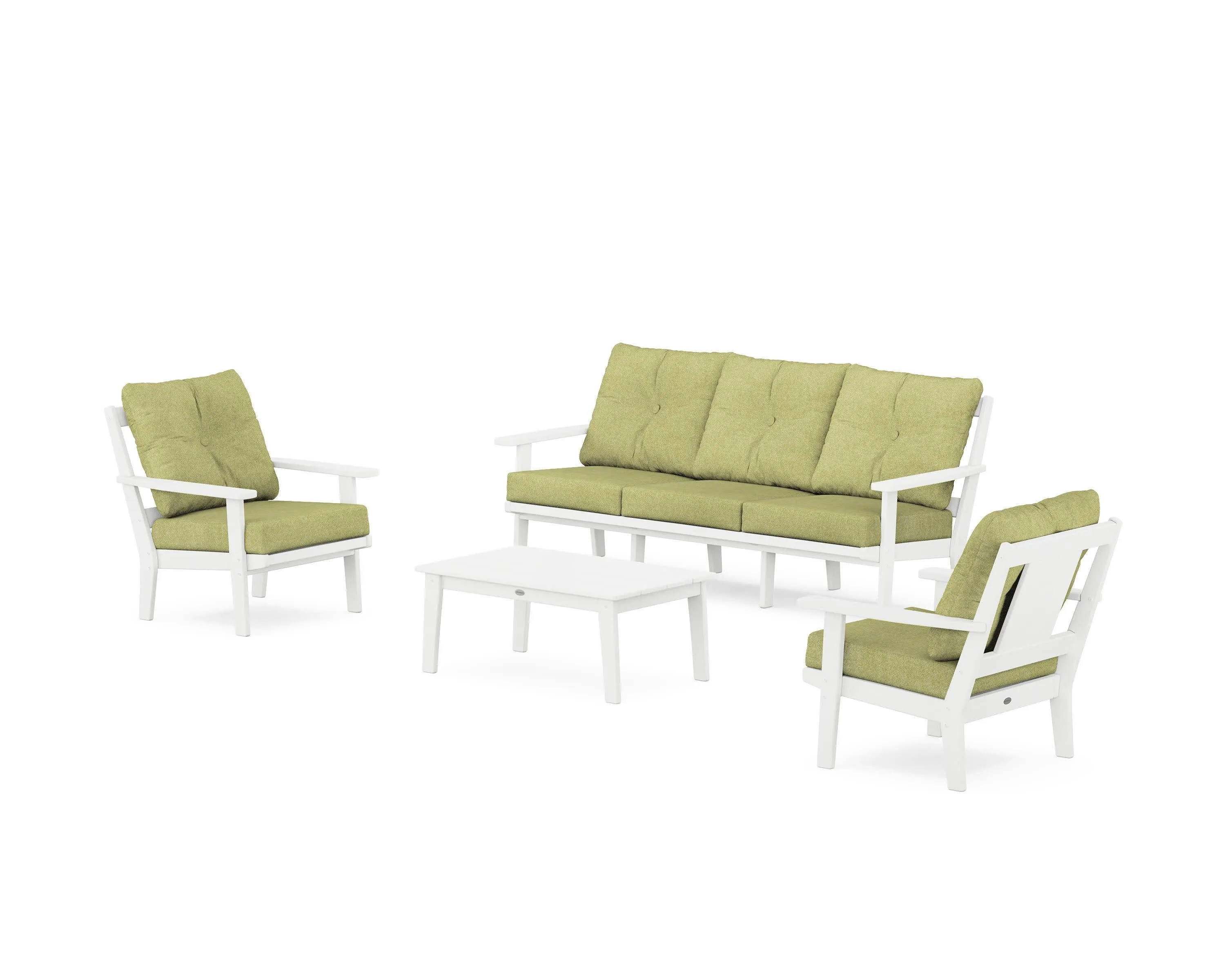 Prairie 4-Piece Deep Seating Set with Sofa