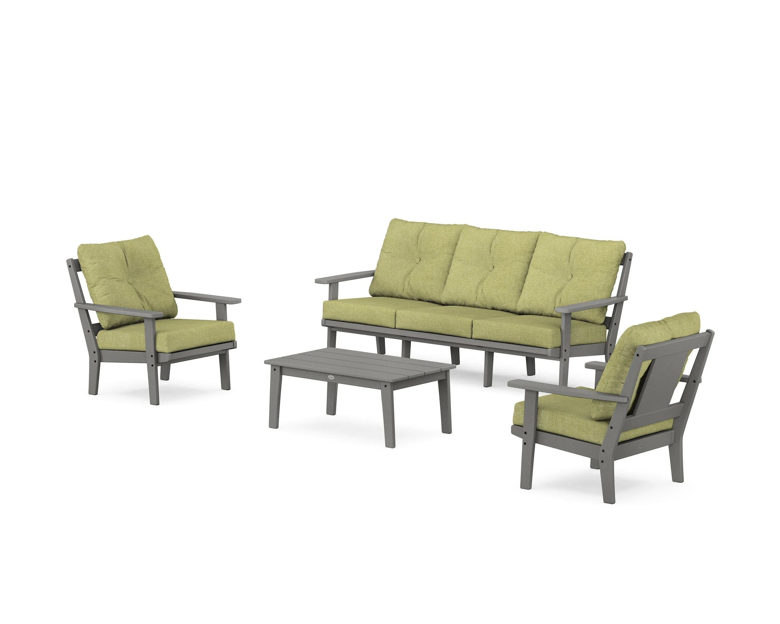 Prairie 4-Piece Deep Seating Set with Sofa