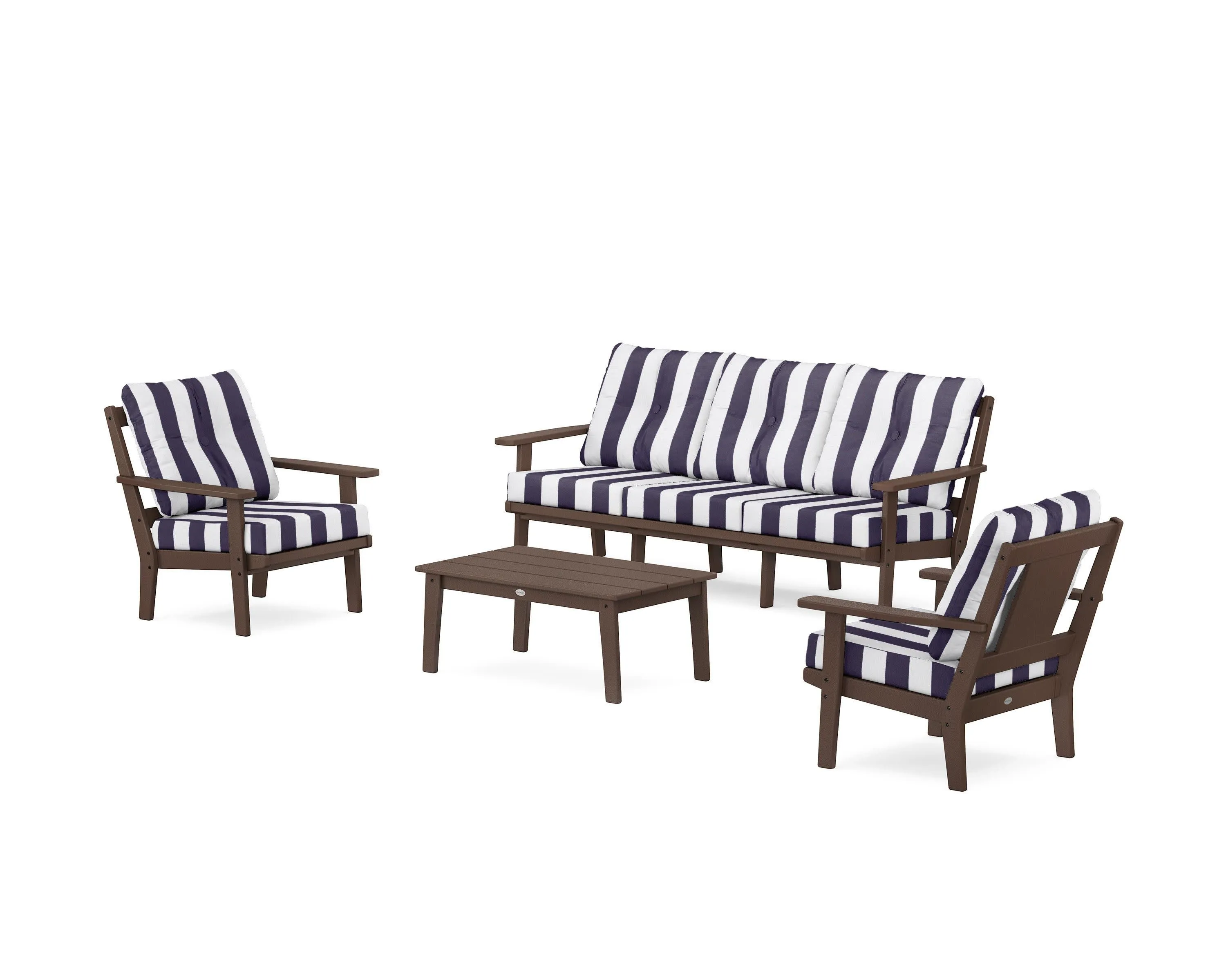 Prairie 4-Piece Deep Seating Set with Sofa