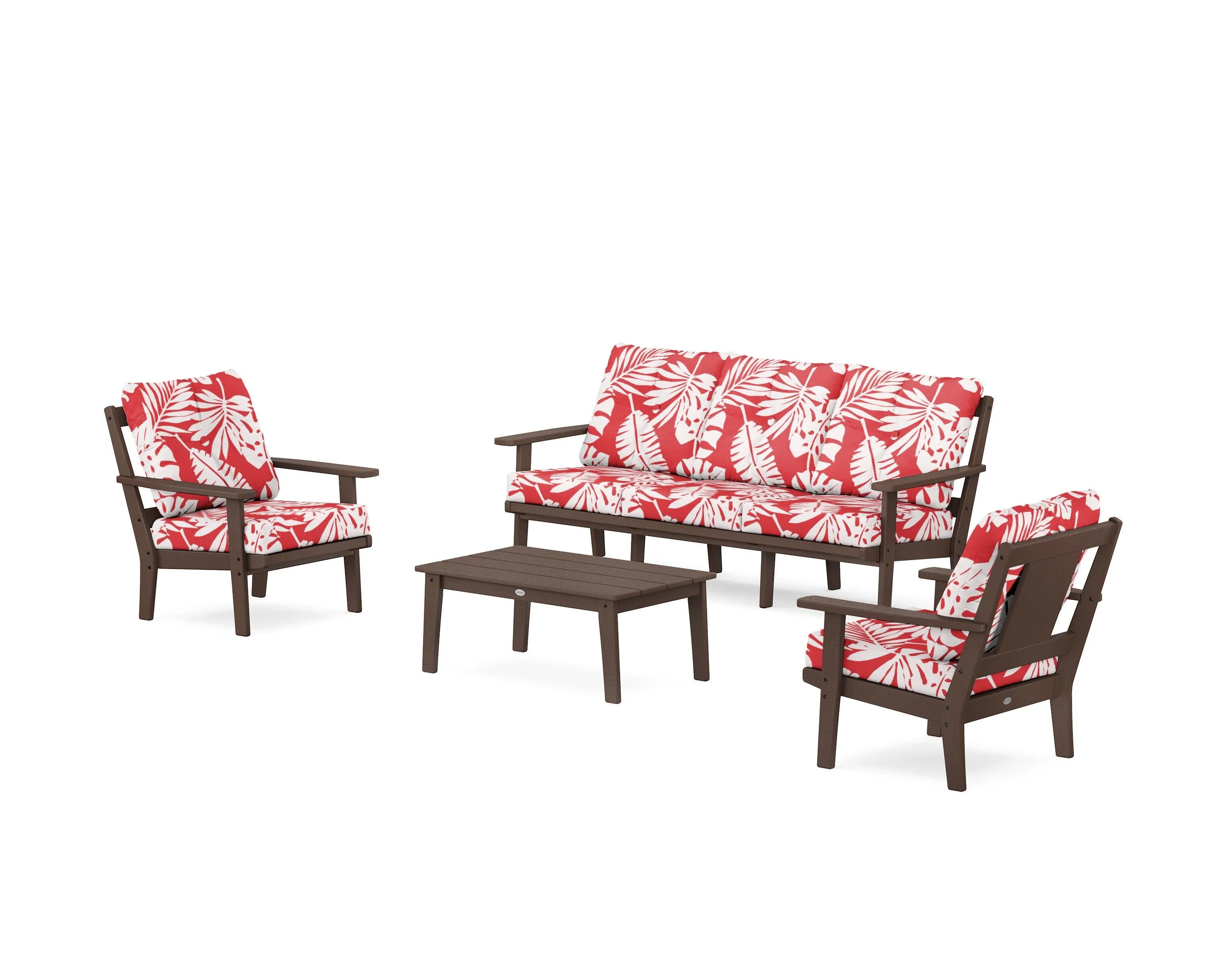 Prairie 4-Piece Deep Seating Set with Sofa