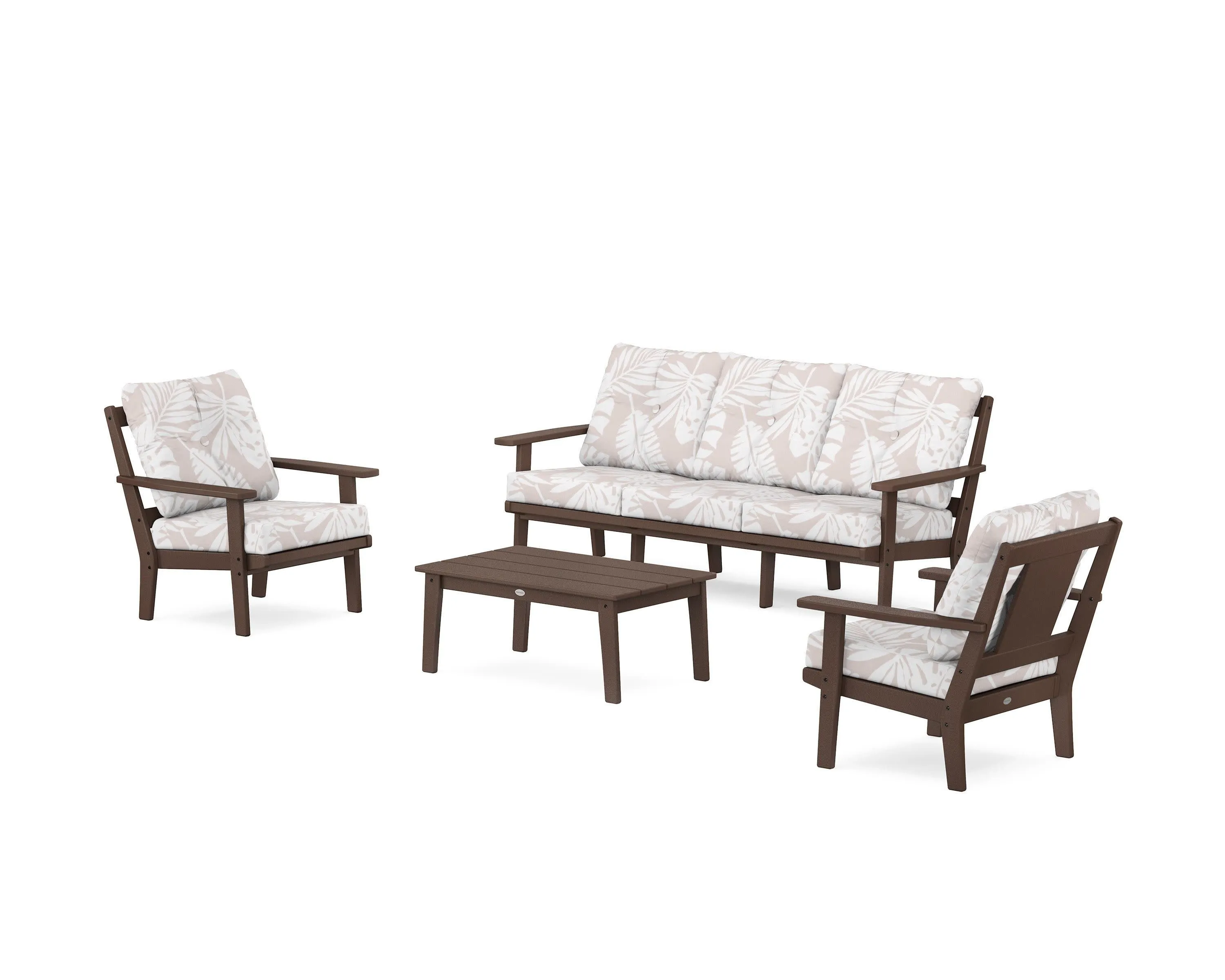 Prairie 4-Piece Deep Seating Set with Sofa