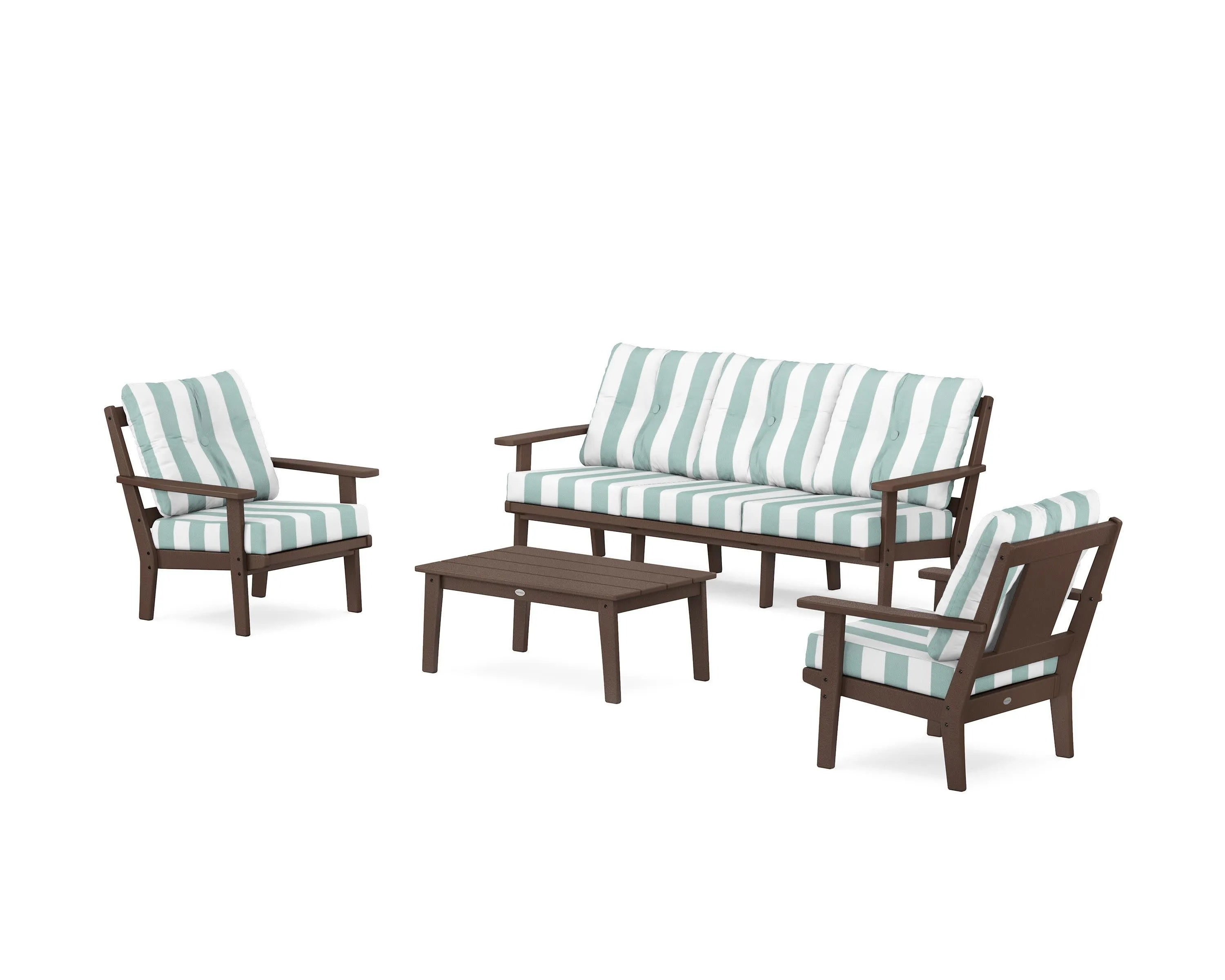 Prairie 4-Piece Deep Seating Set with Sofa