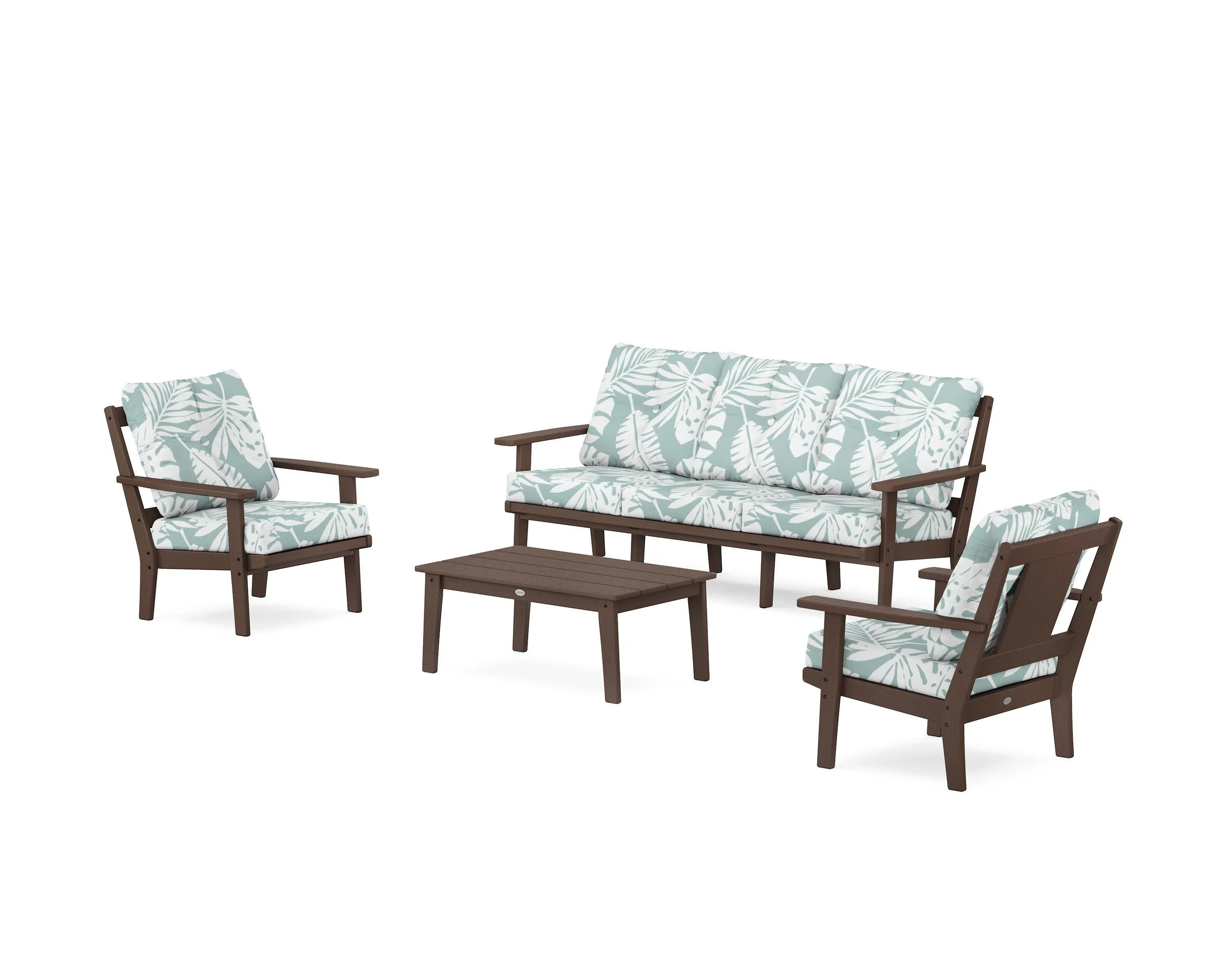 Prairie 4-Piece Deep Seating Set with Sofa