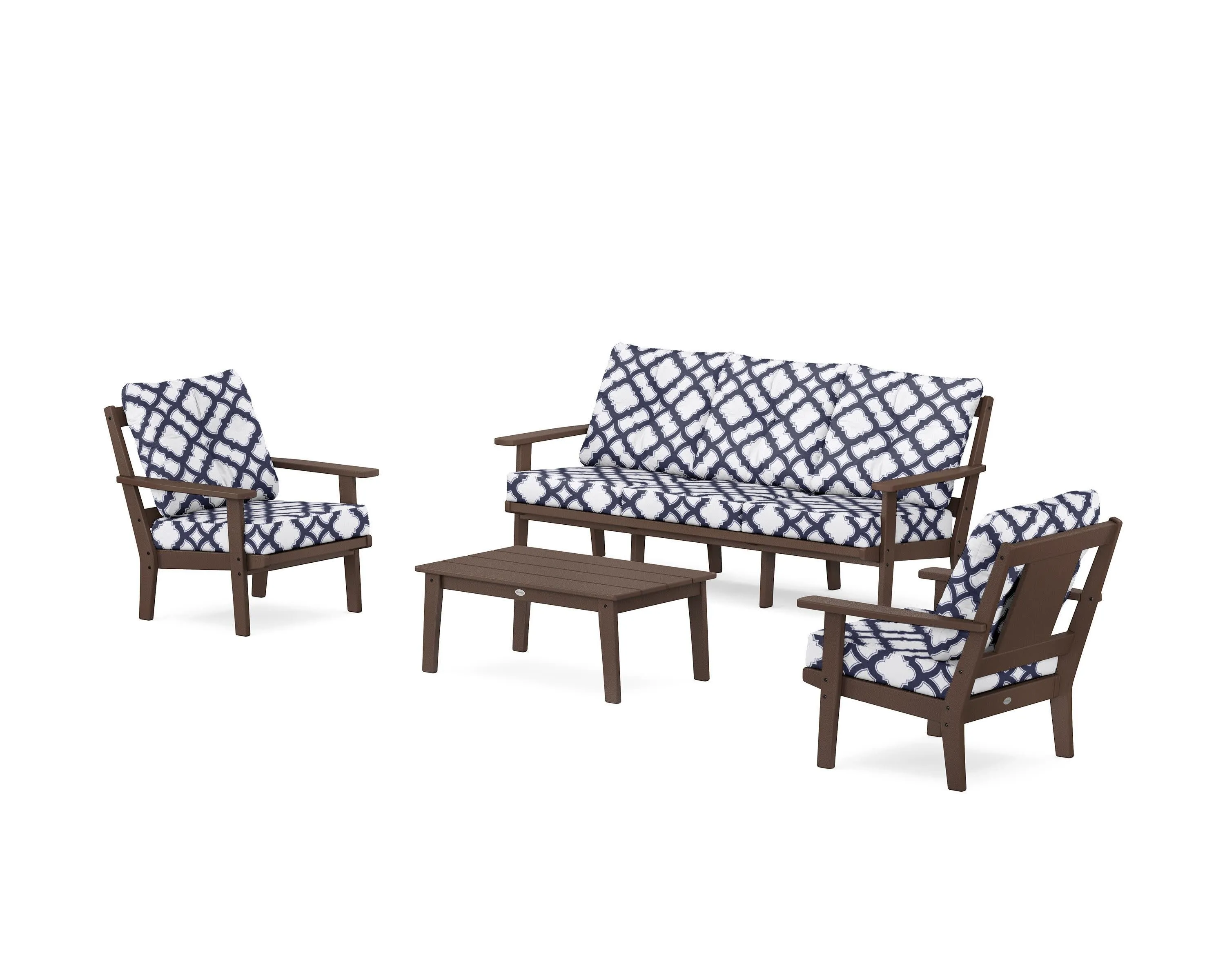 Prairie 4-Piece Deep Seating Set with Sofa