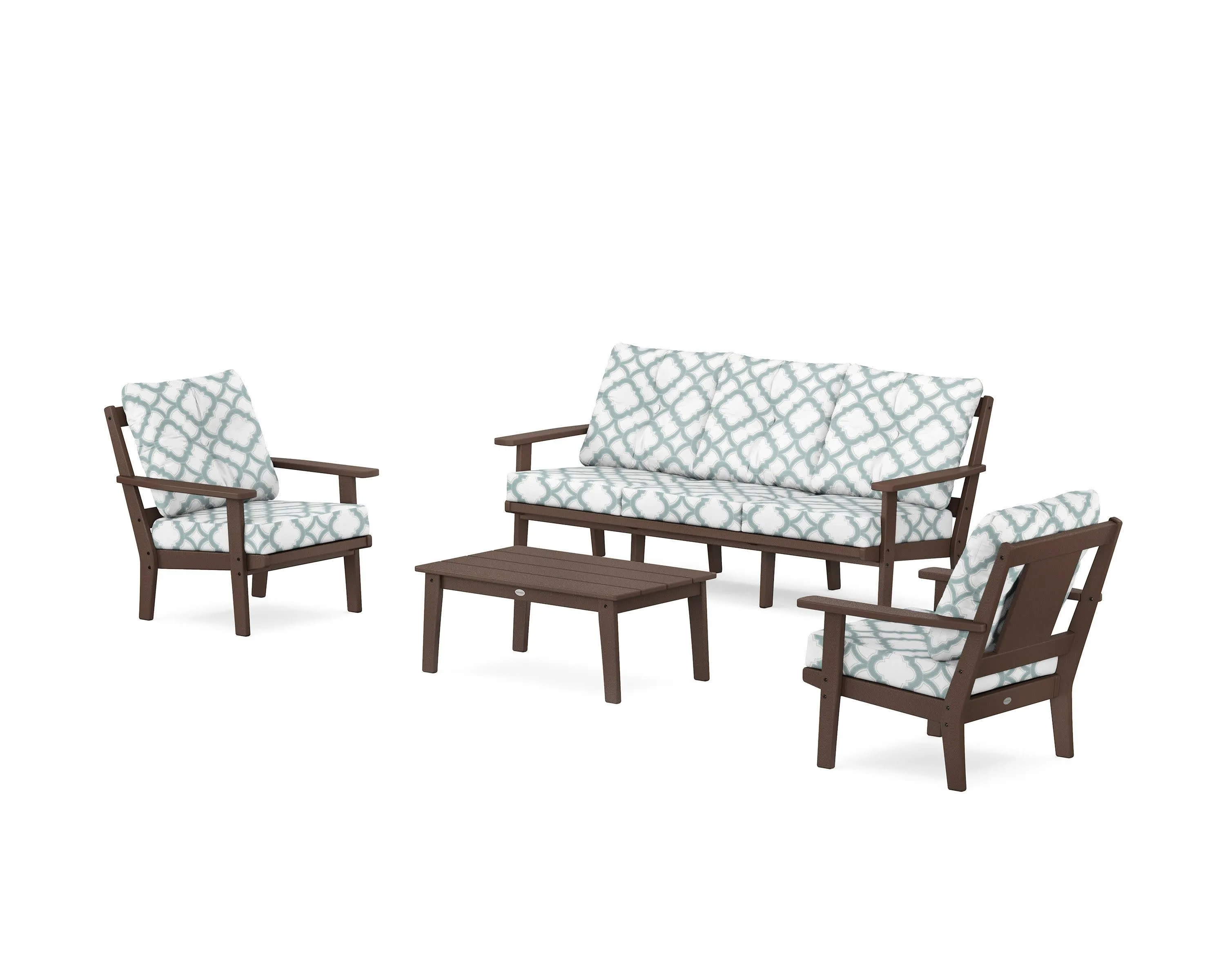 Prairie 4-Piece Deep Seating Set with Sofa
