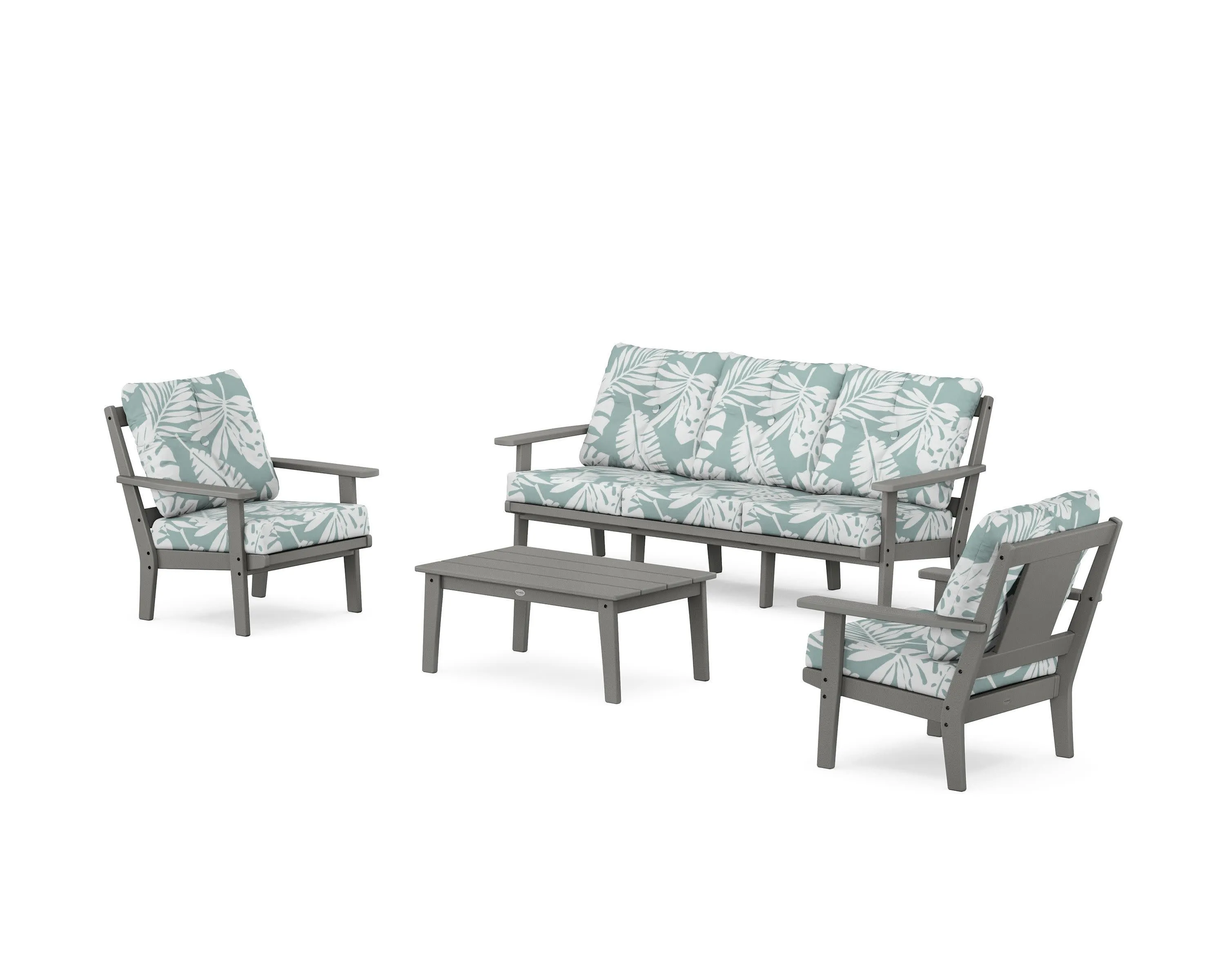 Prairie 4-Piece Deep Seating Set with Sofa