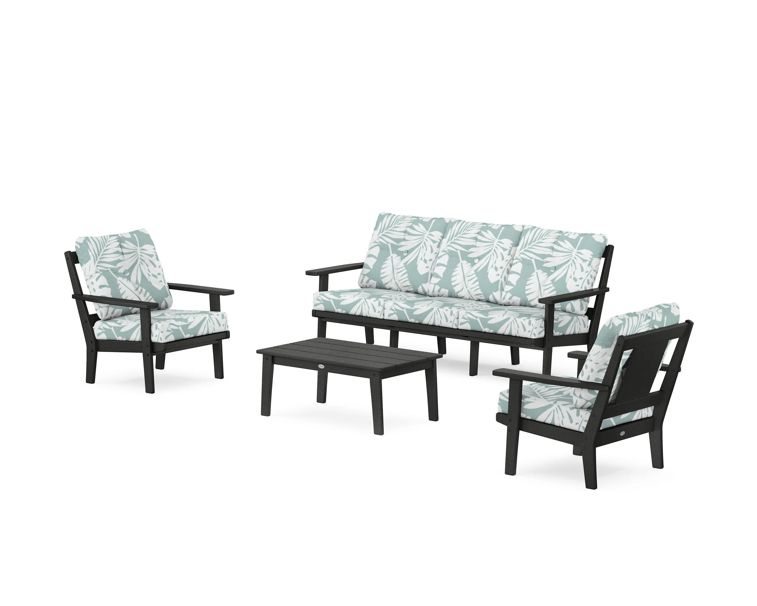 Prairie 4-Piece Deep Seating Set with Sofa