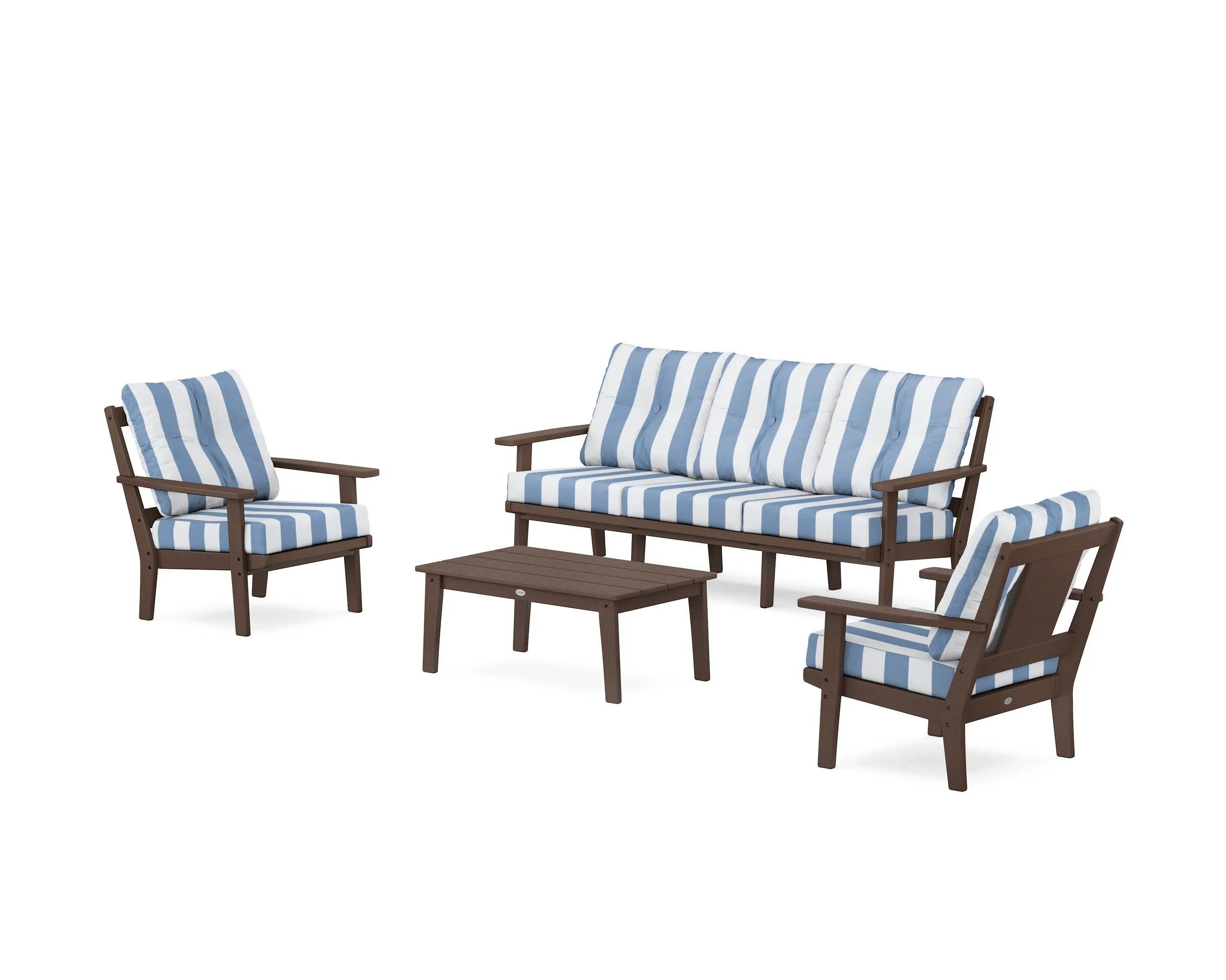 Prairie 4-Piece Deep Seating Set with Sofa