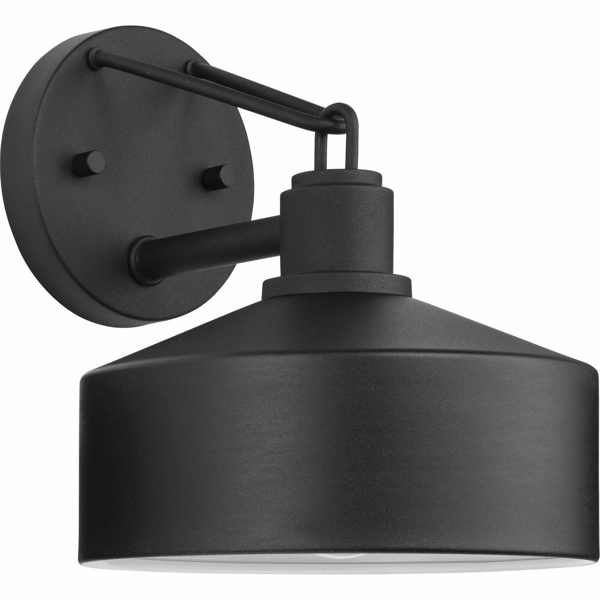 Precinct One Light Outdoor Wall Lantern Black