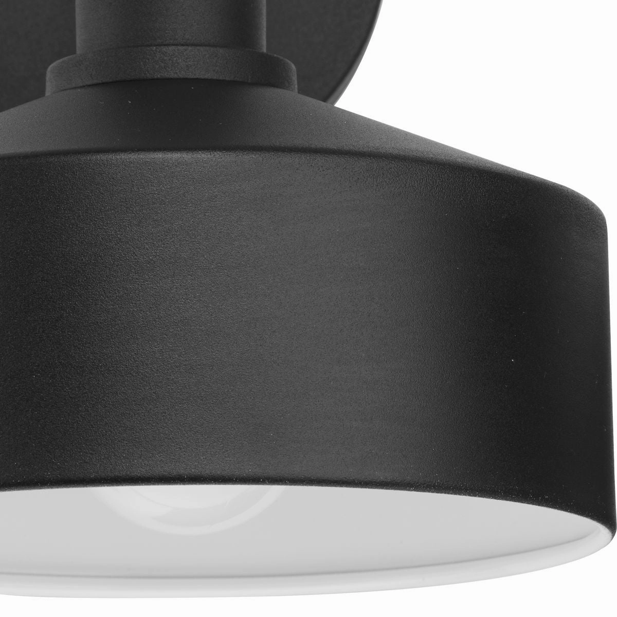 Precinct One Light Outdoor Wall Lantern Black