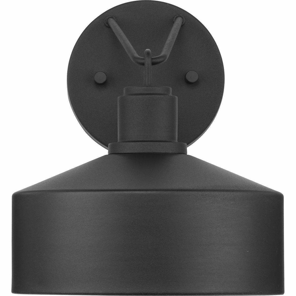 Precinct One Light Outdoor Wall Lantern Black