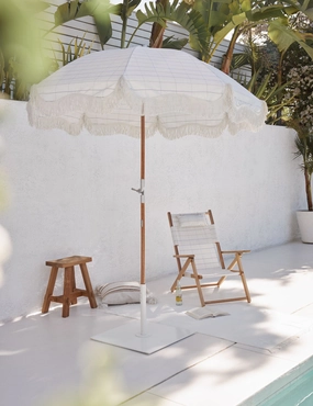 Premium Beach Umbrella by Business & Pleasure Co.Durable outdoor patio accessories