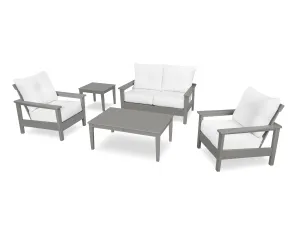Prescott 5-Piece Deep Seating Setoutdoor patio dining furniture set