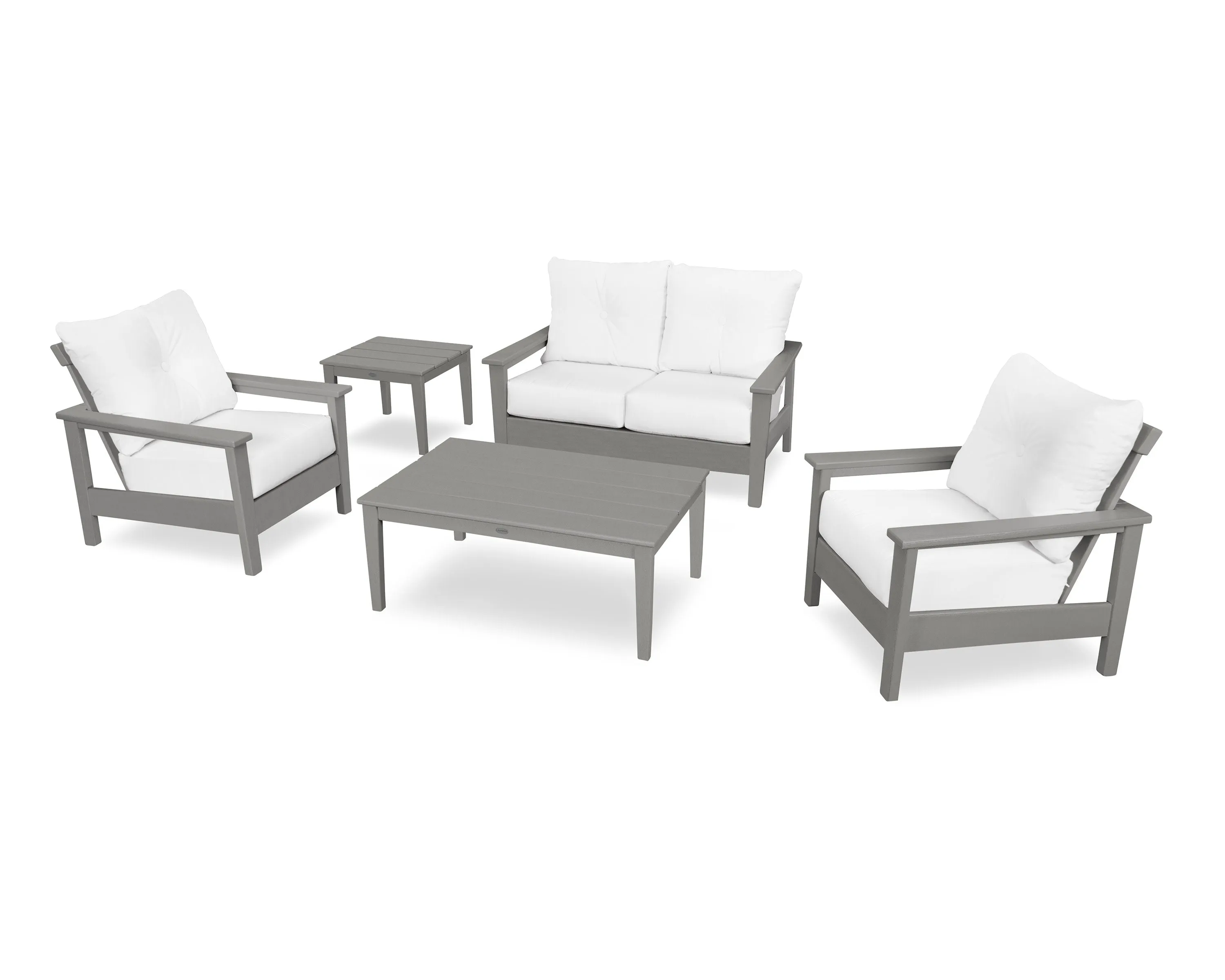 Prescott 5-Piece Deep Seating Setoutdoor patio dining furniture set