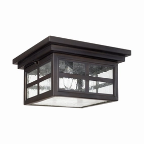 Preston 3-Light Flush MountWeatherproof outdoor lighting