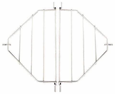 Primo Heat Deflector Rack/Drip Pan Rack For Oval LG300 PG00316Stainless steel BBQ tool set