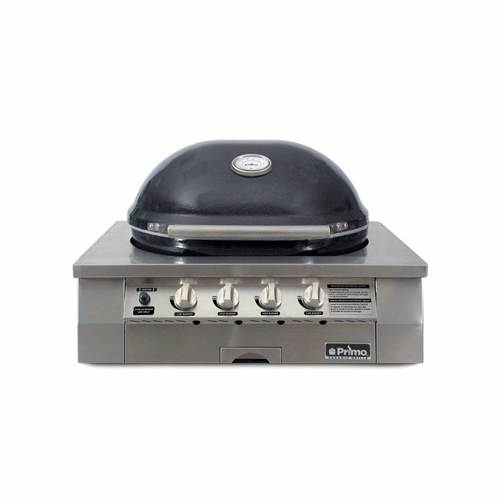 Primo Oval G 420 Ceramic Gas Grill PGGXLH (Head ONLY) professional outdoor BBQ grill set