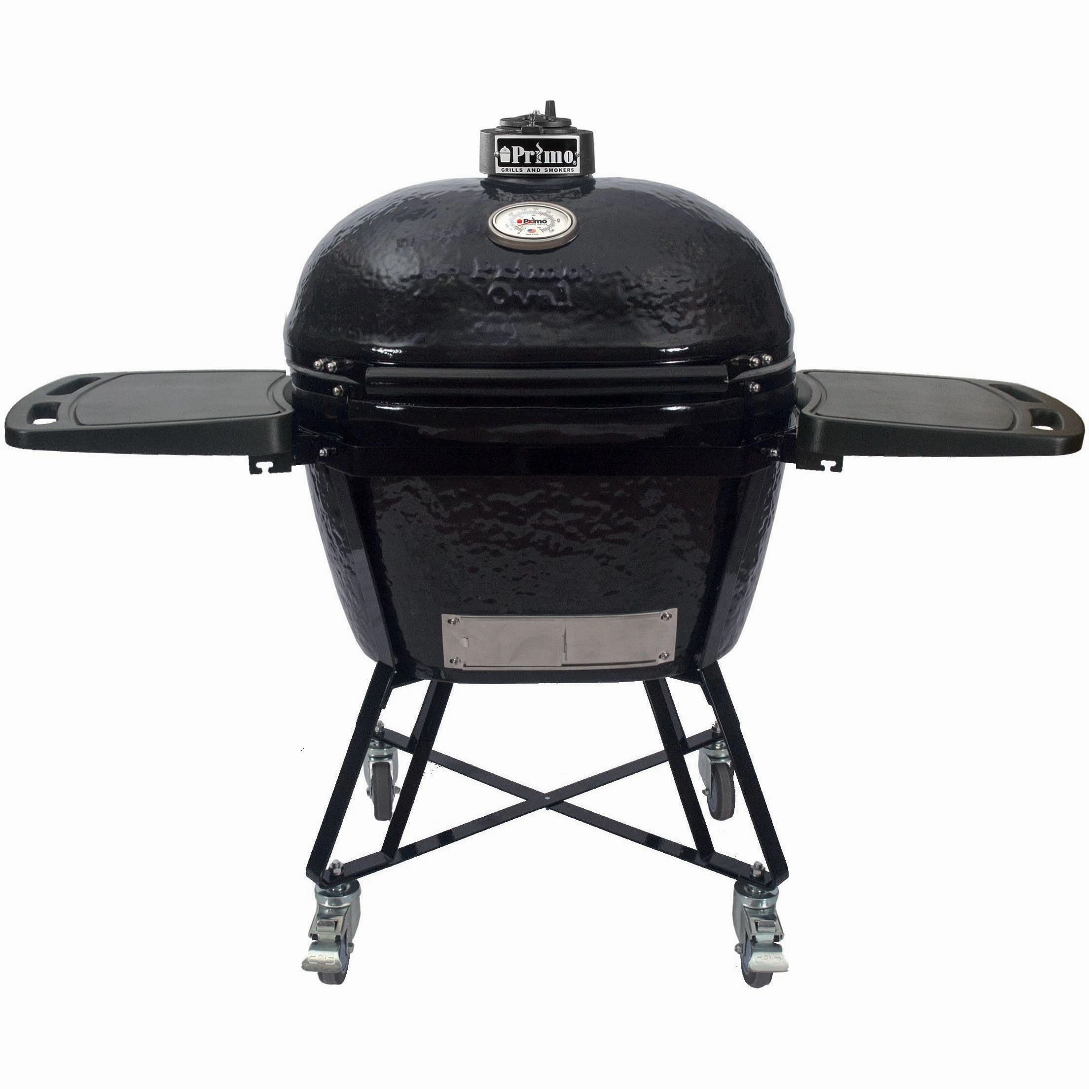 Primo Oval XXL 500 All-In-One Ceramic Charcoal Grill PGCXXLC professional outdoor BBQ grill set