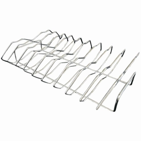 Primo Rib Rack, 9-Slot , For Oval Xl 400 PG00341Stainless steel BBQ tool set