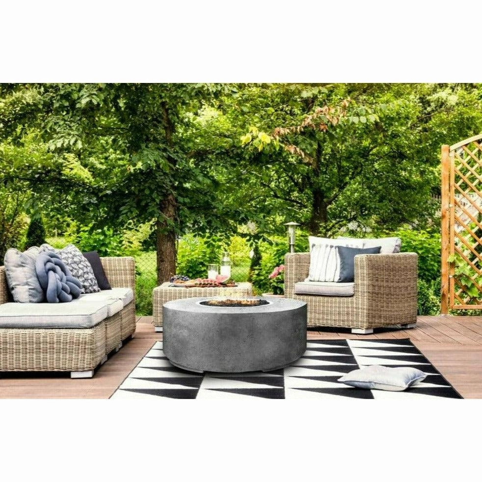Prism Hardscapes - Cilindro Round Concrete Fire Bowl