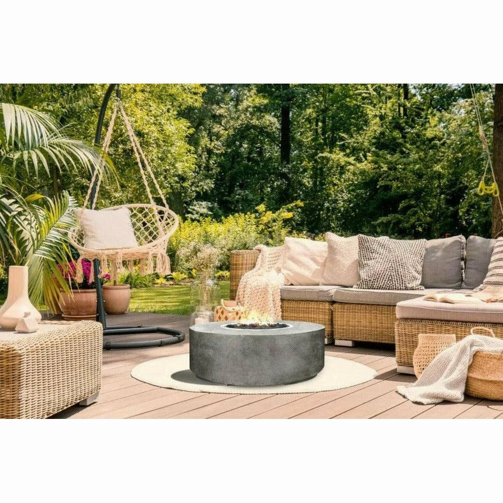 Prism Hardscapes - Cilindro Round Concrete Fire Bowl