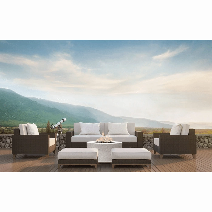 Prism Hardscapes - Cilindro Round Concrete Fire Bowl