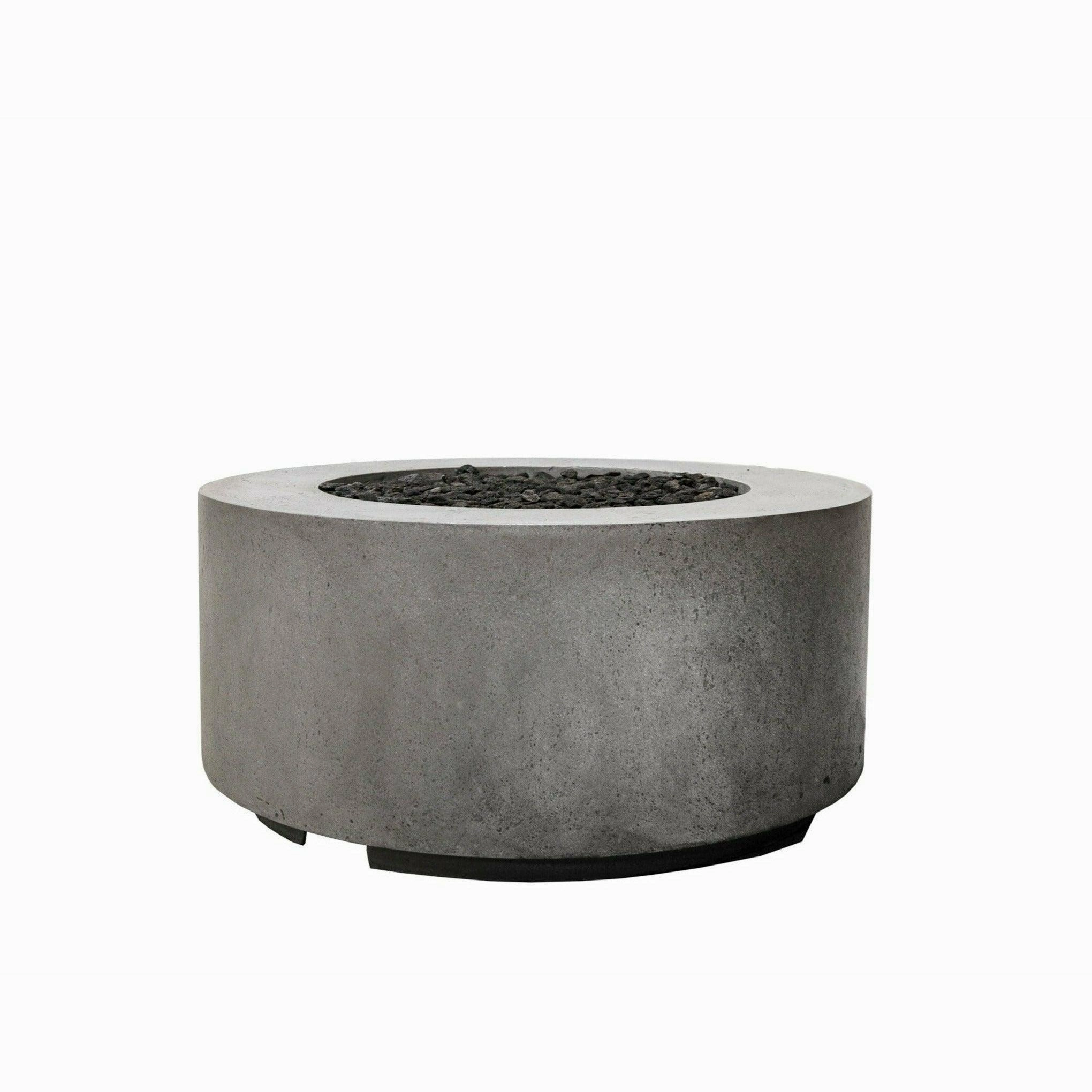 Prism Hardscapes - Cilindro Round Concrete Fire Bowlportable outdoor fire pit with lid
