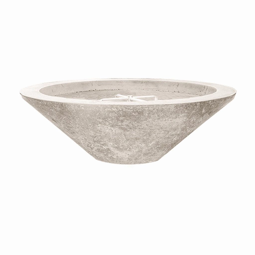 Prism Hardscapes - Embarcadero Pedestal Round Concrete Fire Bowl