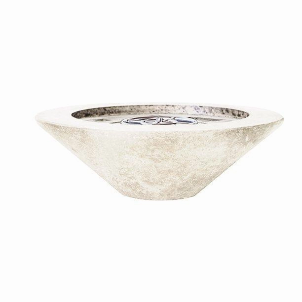 Prism Hardscapes - Embarcadero Pedestal Round Concrete Fire Bowl