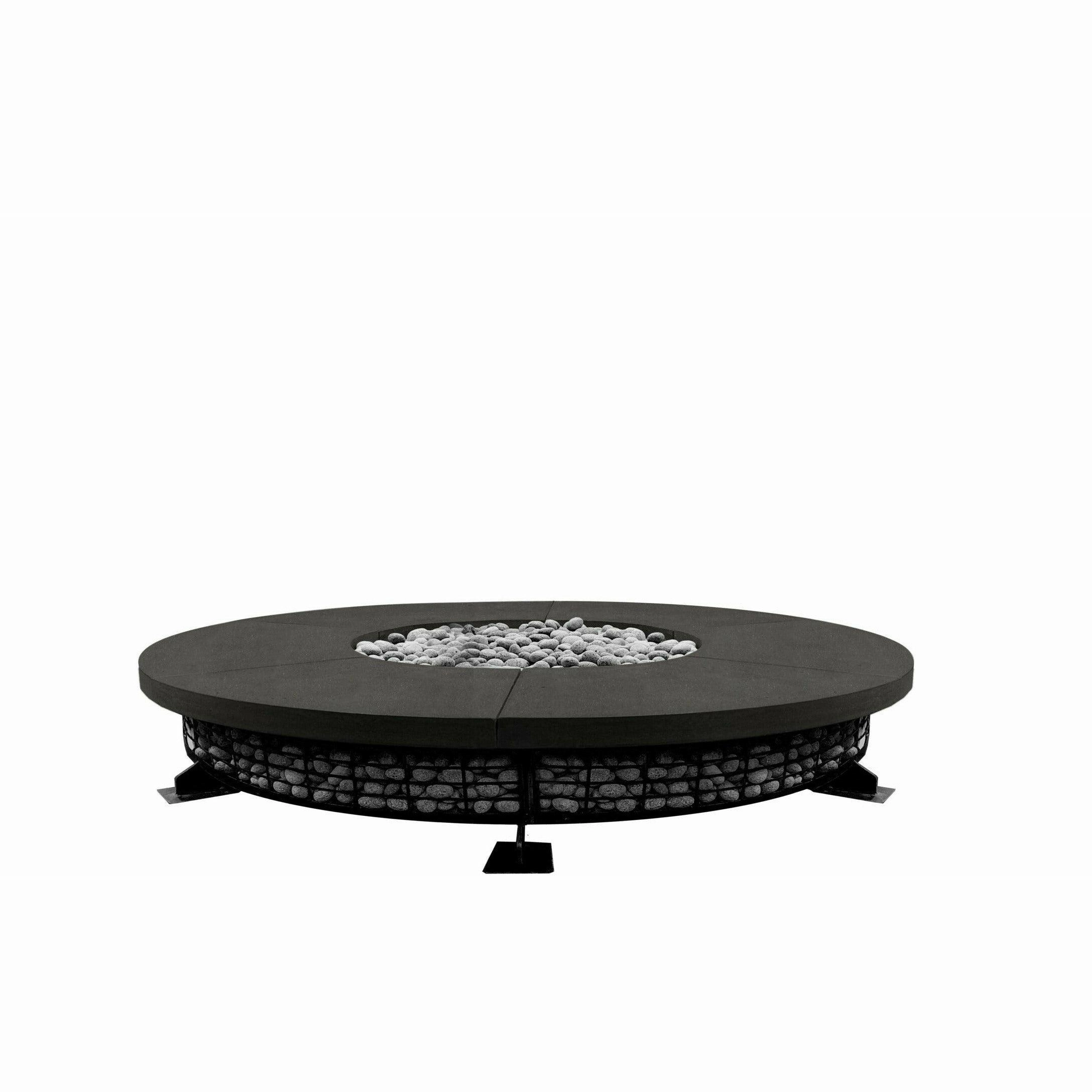 Prism Hardscapes - Fuego 89" Round Concrete Fire Table