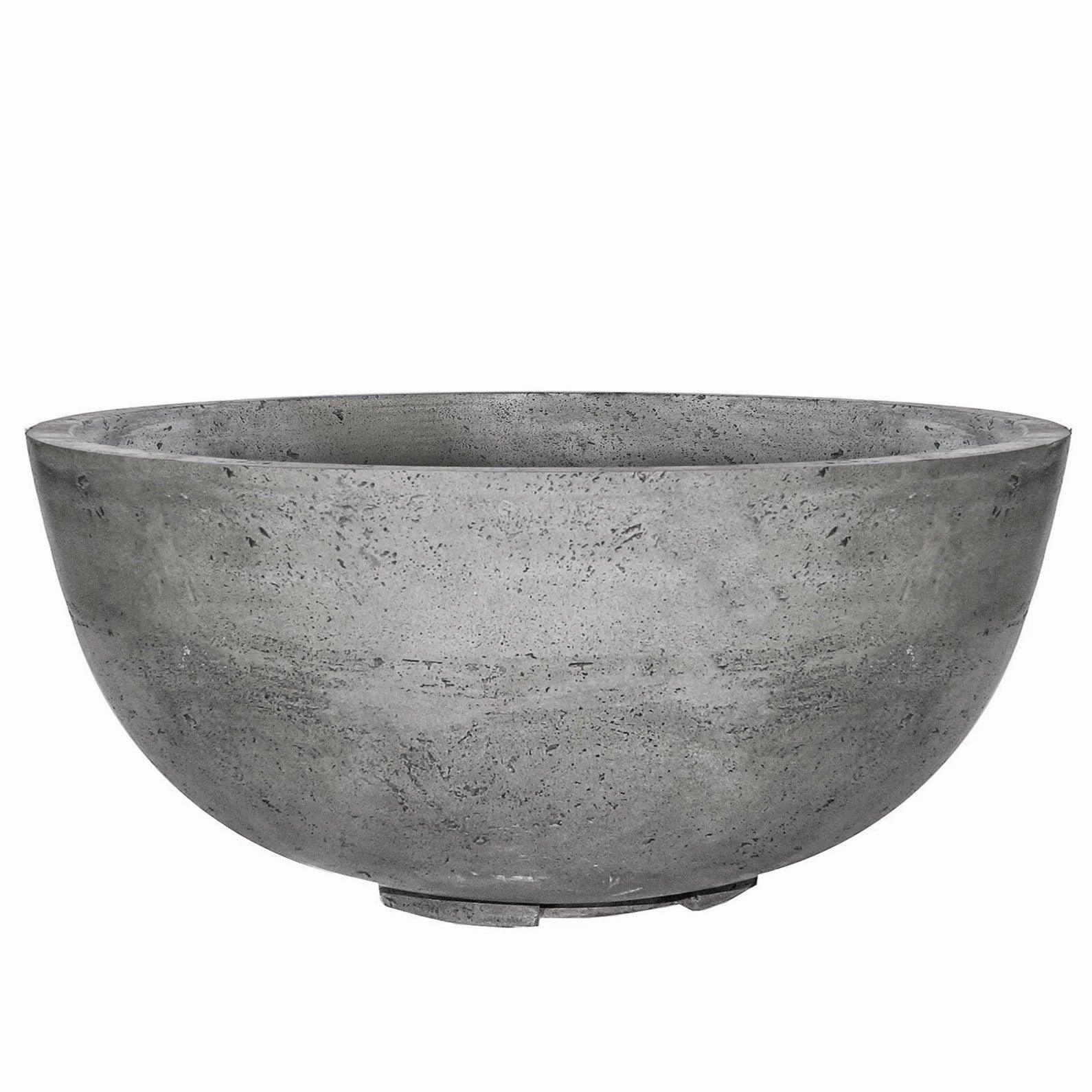 Prism Hardscapes - Moderno Series 1 Round Concrete Fire Bowlportable outdoor fire pit with lid