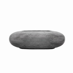 Prism Hardscapes - Pebble Series Round Concrete Fire Bowlportable outdoor fire pit with lid
