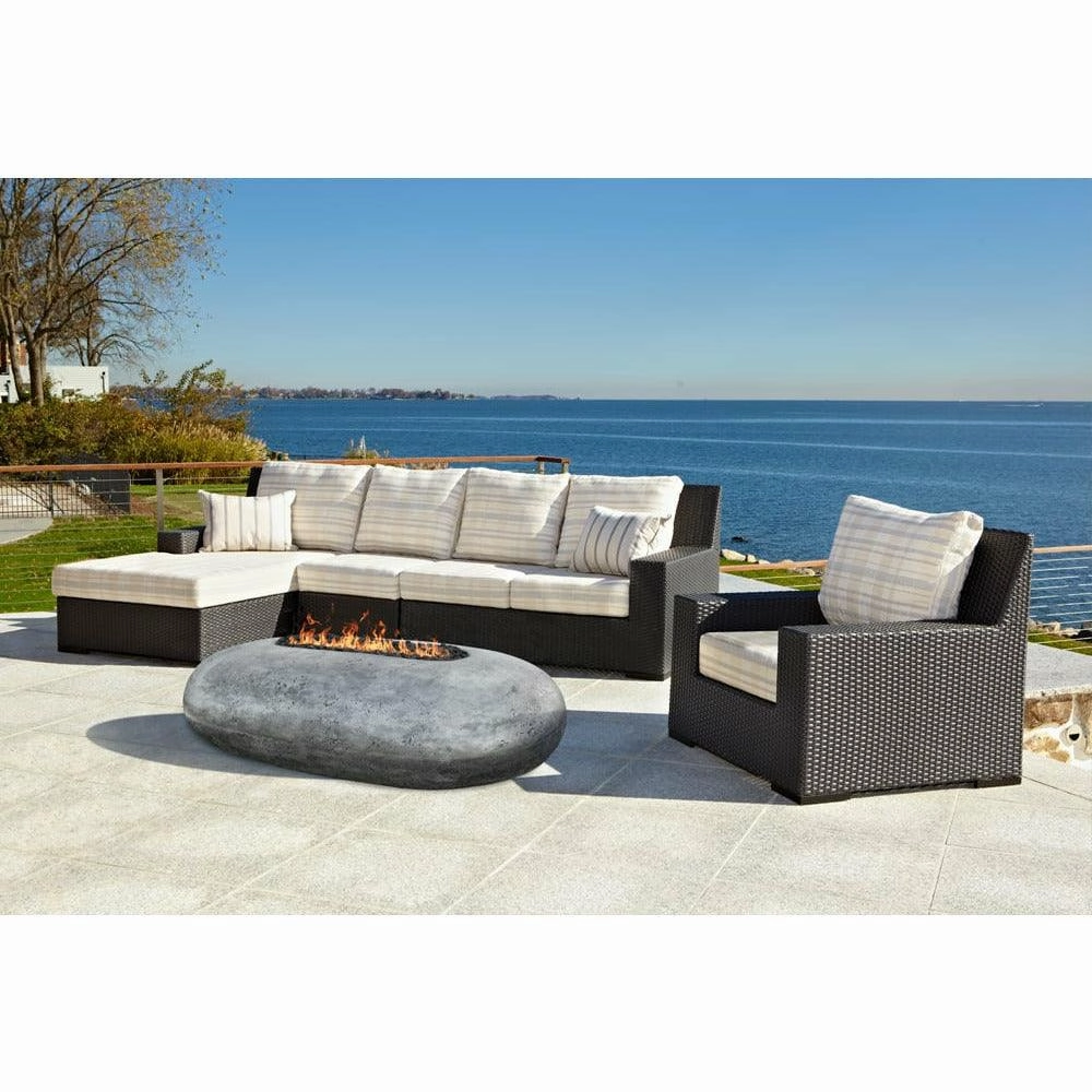 Prism Hardscapes - Pebble Series Round Concrete Fire Bowl