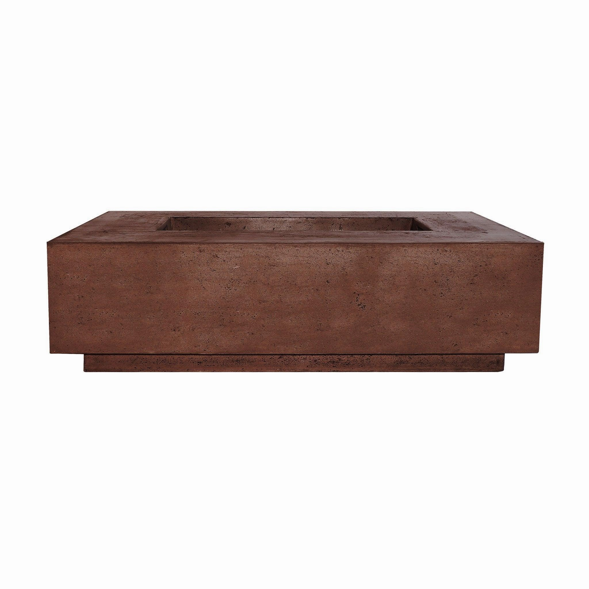 Prism Hardscapes - Tavola Series 1 Rectangular Concrete Fire Pit Table