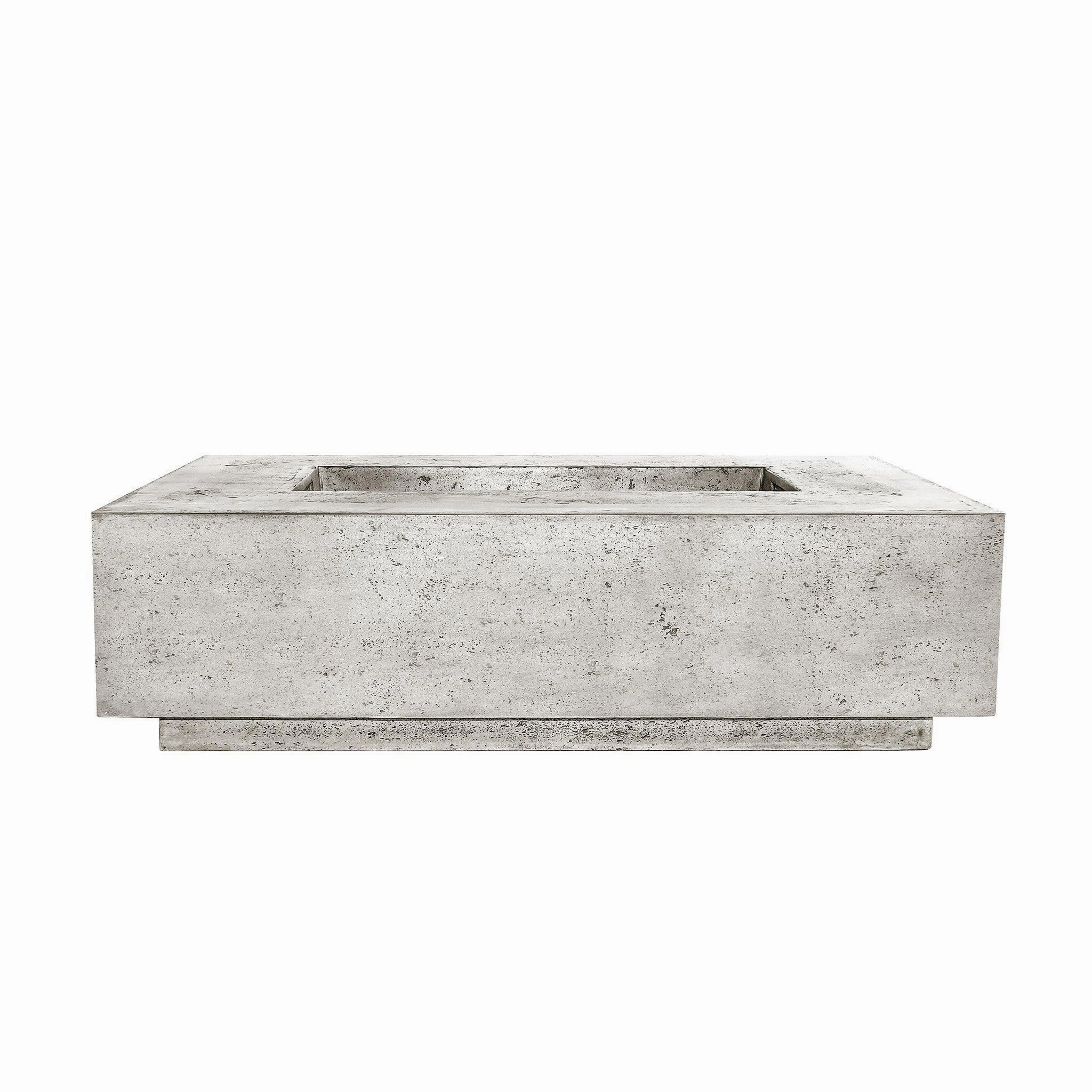 Prism Hardscapes - Tavola Series 1 Rectangular Concrete Fire Pit Table