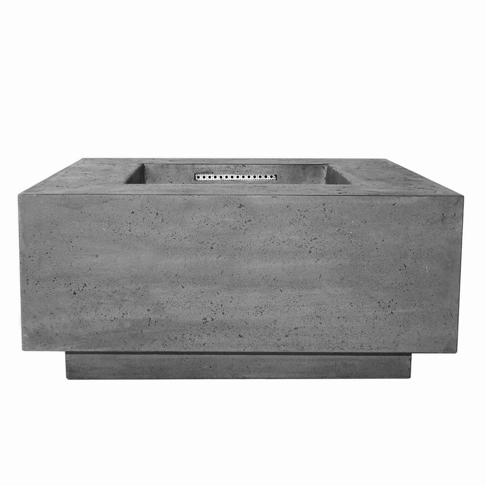 Prism Hardscapes - Tavola Series 2 Square Concrete Fire Pit Tableportable outdoor fire pit with lid