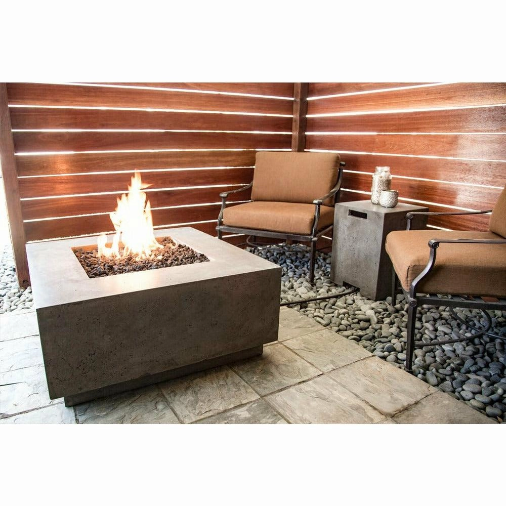 Prism Hardscapes - Tavola Series 2 Square Concrete Fire Pit Table
