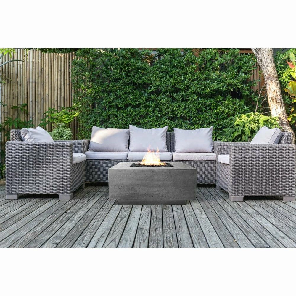 Prism Hardscapes - Tavola Series 2 Square Concrete Fire Pit Table