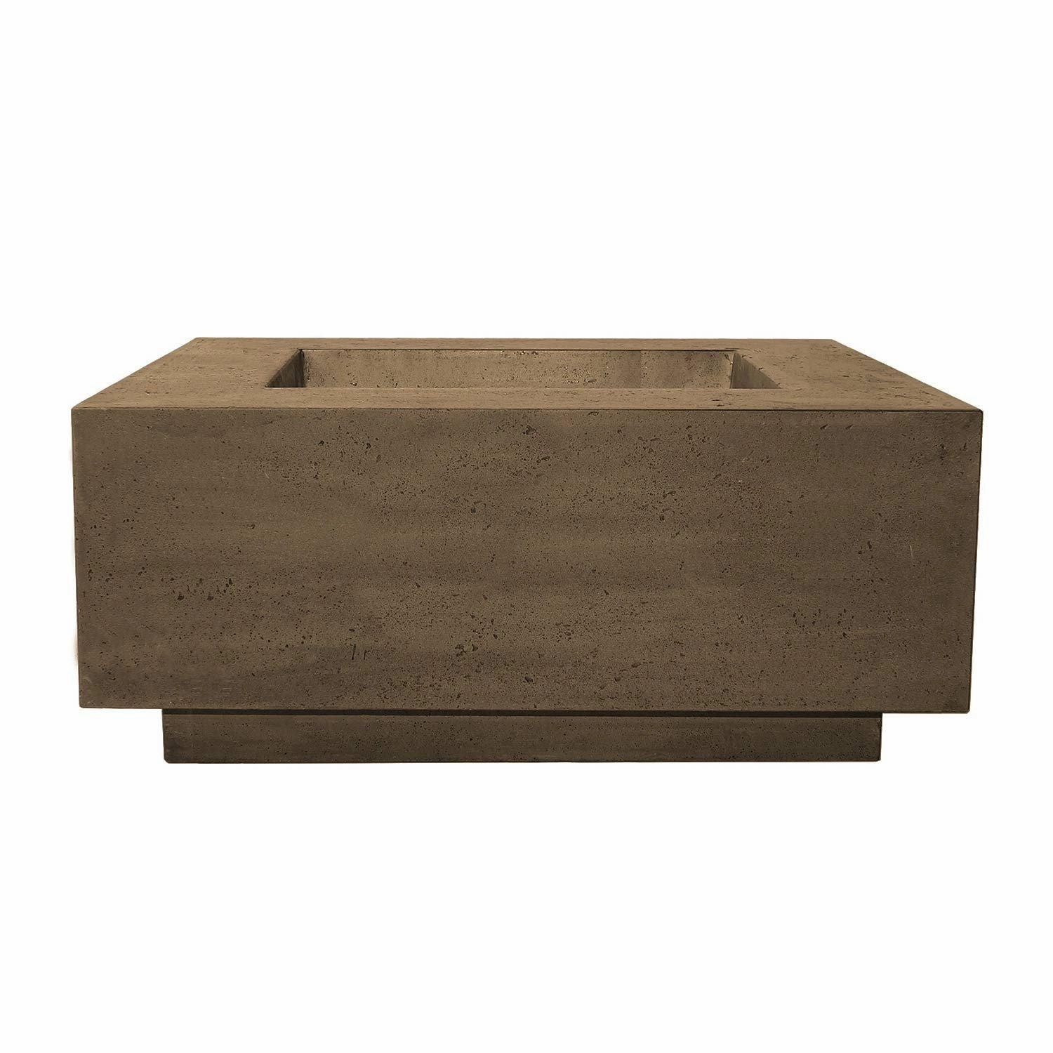 Prism Hardscapes - Tavola Series 42 Square Concrete Fire Pit Table