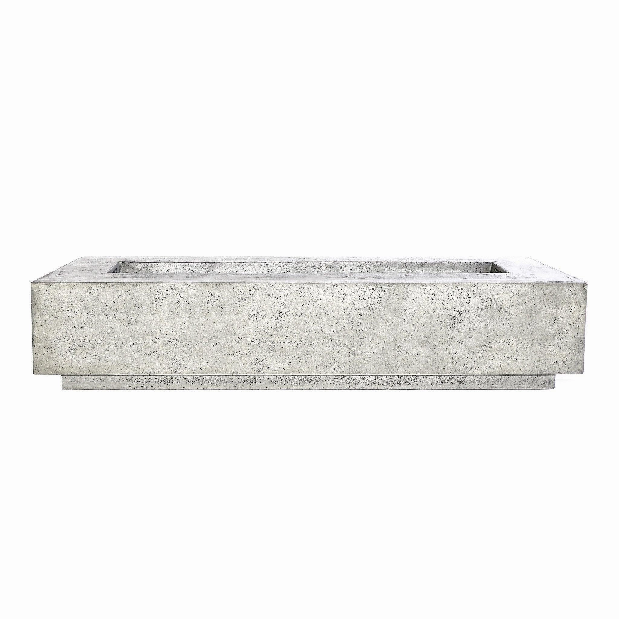 Prism Hardscapes - Tavola Series 6 Rectangular Concrete Fire Pit Table
