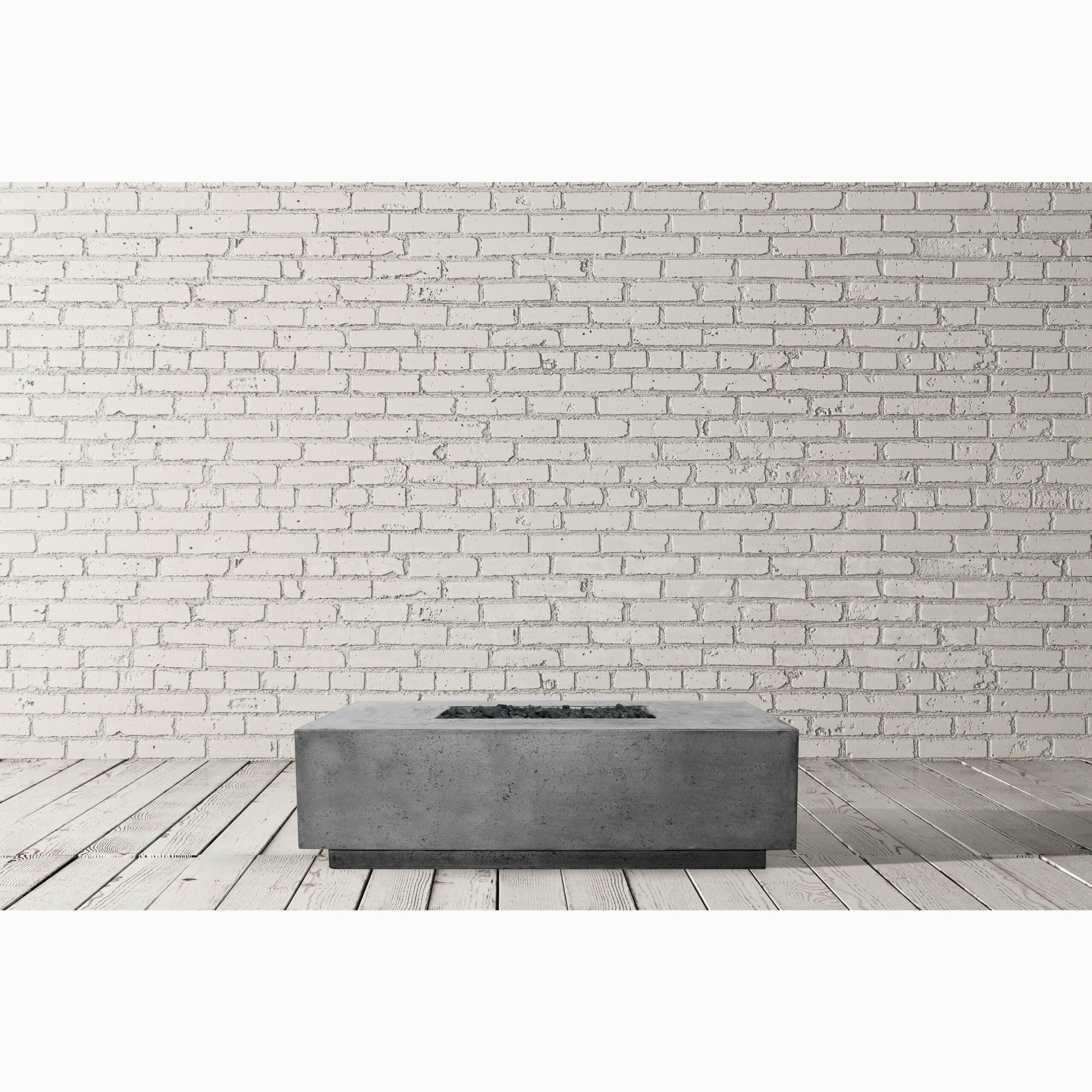 Prism Hardscapes - Tavola Series 7 Rectangular Concrete Fire Pit Table