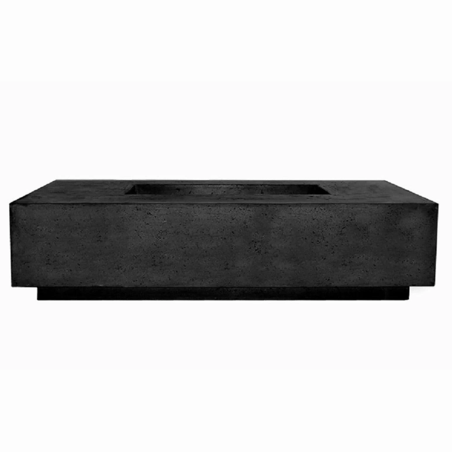 Prism Hardscapes - Tavola Series 8 Rectangular Concrete Fire Pit Table