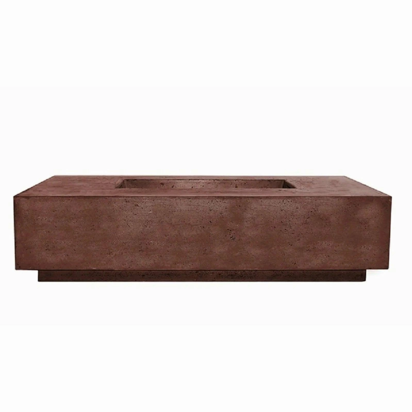 Prism Hardscapes - Tavola Series 8 Rectangular Concrete Fire Pit Table