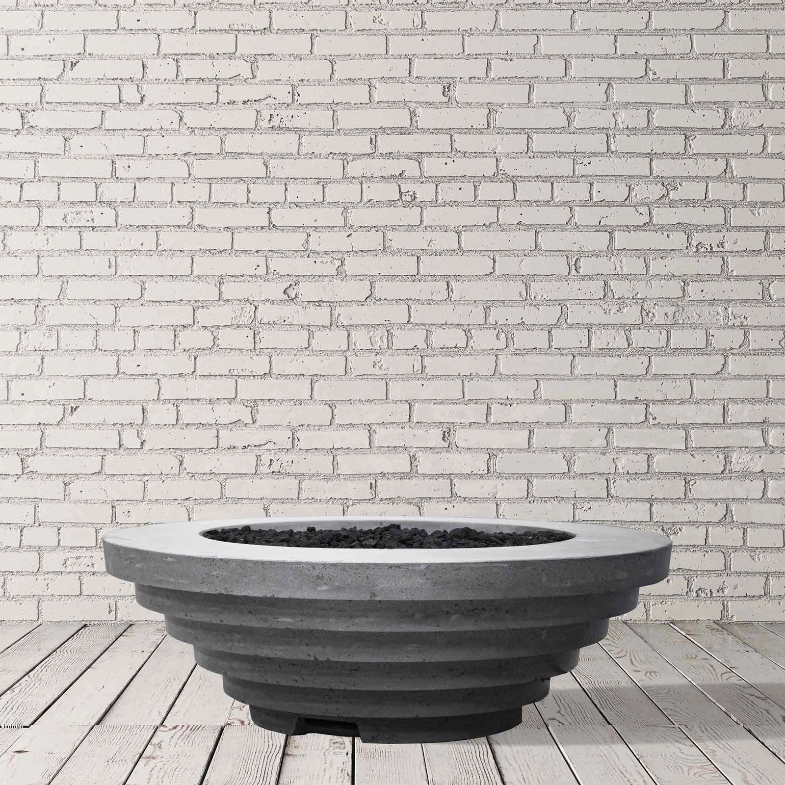Prism Hardscapes - Triton Round Concrete Fire Bowl