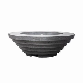 Prism Hardscapes - Triton Round Concrete Fire Bowlportable outdoor fire pit with lid