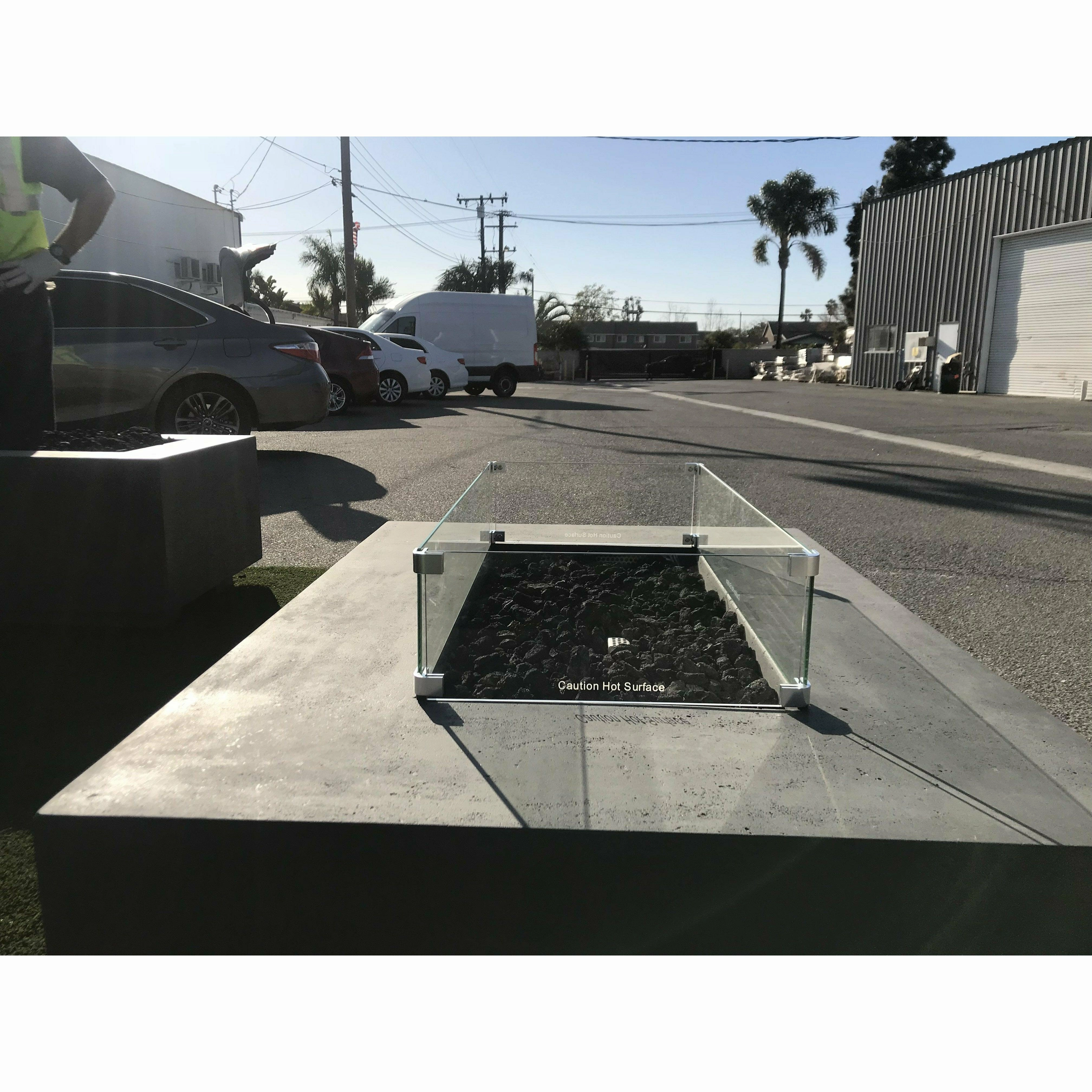 Prism Hardscapes Wind Guard Accessories for Tavola and Porto Series