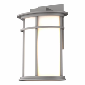 Province One Light Outdoor Wall Sconce Coastal Burnished SteelOutdoor wall sconces with motion sensor