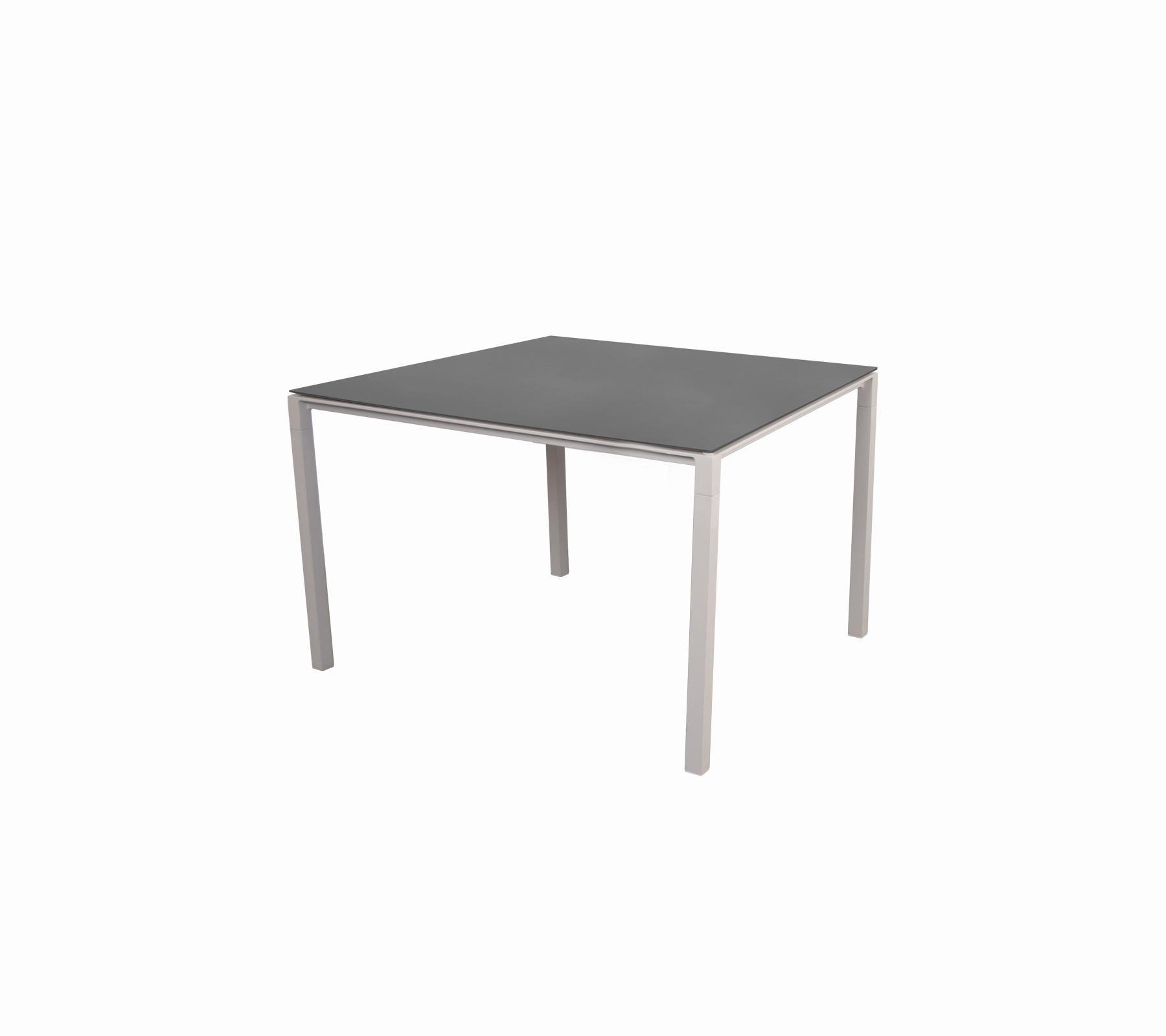 Pure dining table, 100x100 cm